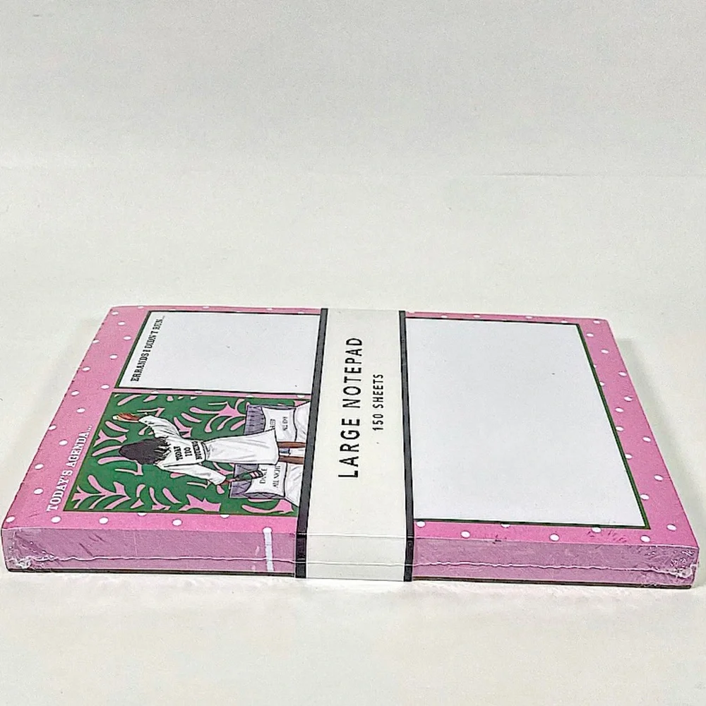 TODAY’S AGENDA Plant Decor Notepad